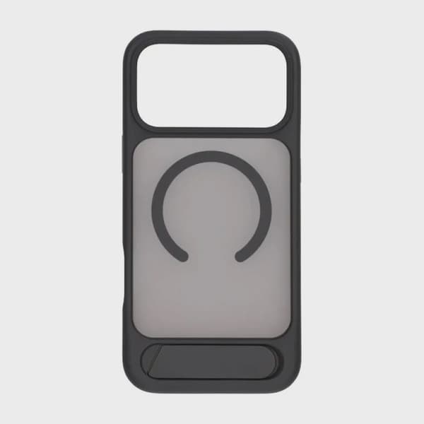 Phone Case with Stand for iPhone 17 Pro - Black