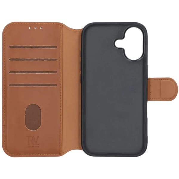 RV Wallet Case iPhone 17 Brown