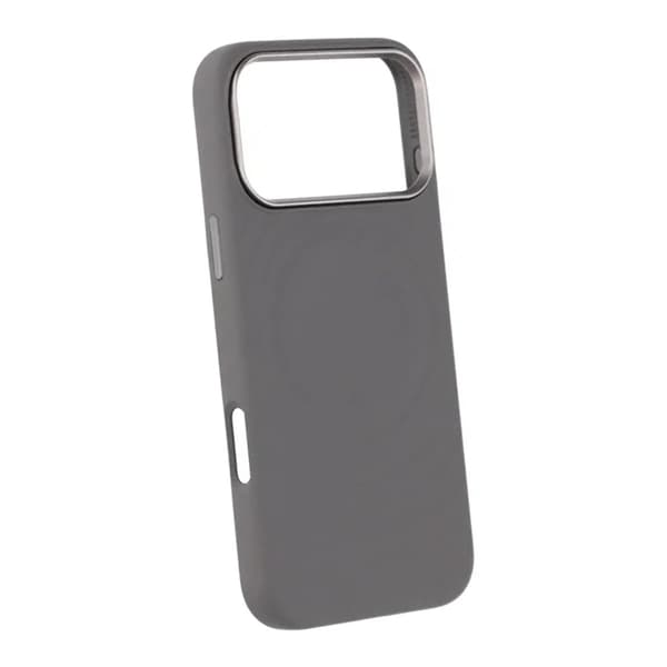 Mobilskal Silikon med Magsafe för iPhone 17 Pro Max - Mörkgrå