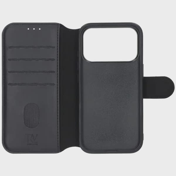 Rvelon Wallet Case for iPhone 17 Pro Max - Black