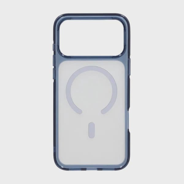 Magsafe TPU Case for iPhone 17 Pro - Blue Transparent
