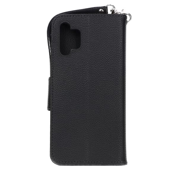 Samsung A32 4G Wallet Case with Stand - Black