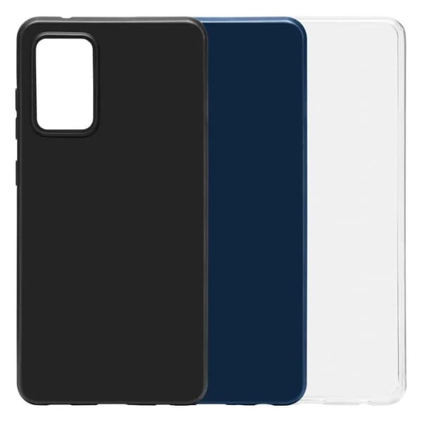 Linocell Second skin Mobilskal för Galaxy A02s Transparent