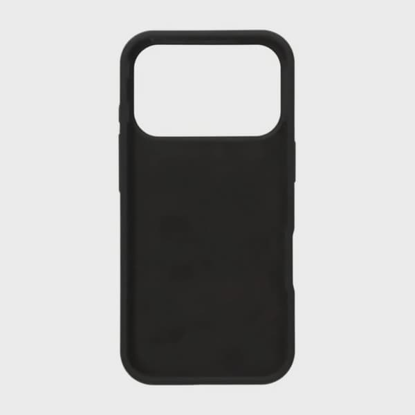 Soft Silicone Case for iPhone 17 Pro Max - Black