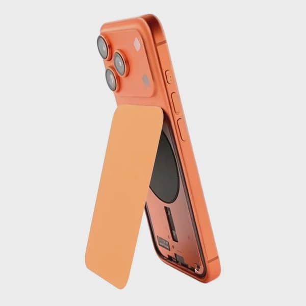 Baksida Glas Original för iPhone 17 Pro Max - Orange