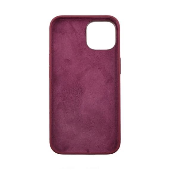 iPhone 15 Silicone Case – Burgundy