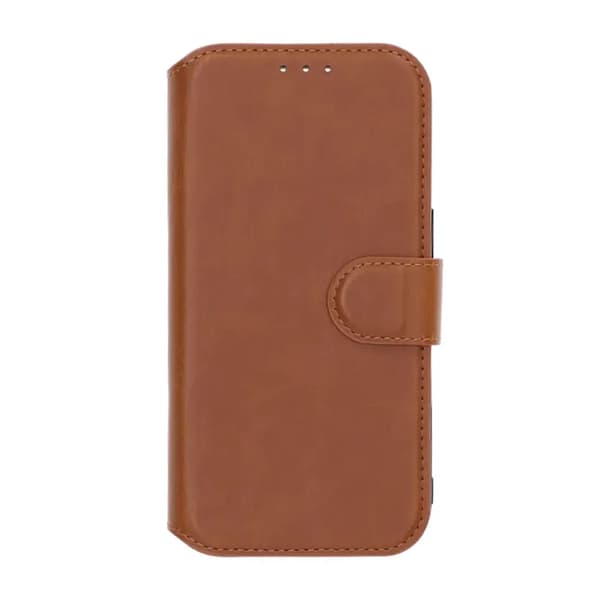 RV Wallet Case iPhone 17 Pro Brown