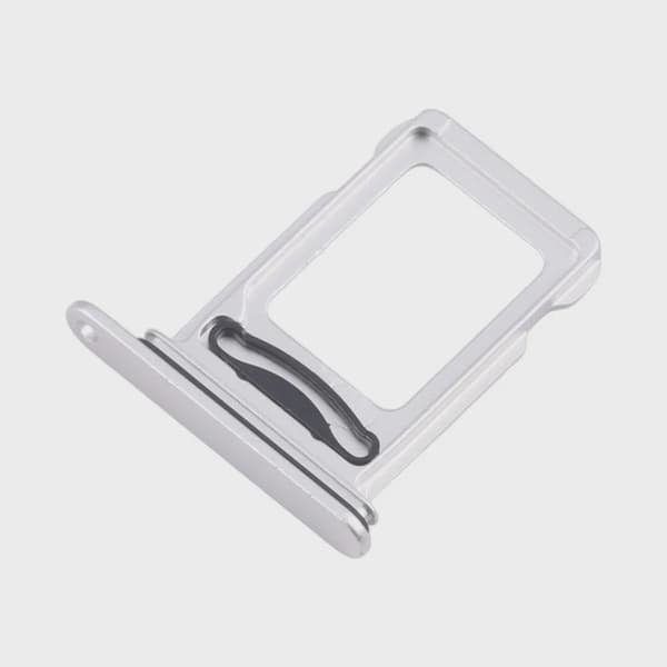 Simkortshållare Dual SIM för iPhone 17 Pro - Silver