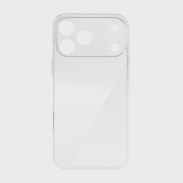 Mobile Case Ultrathin TPU for iPhone 17 Pro Max - White