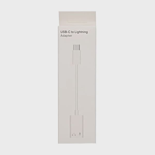 USB-C to Lightning Headphone Adapter