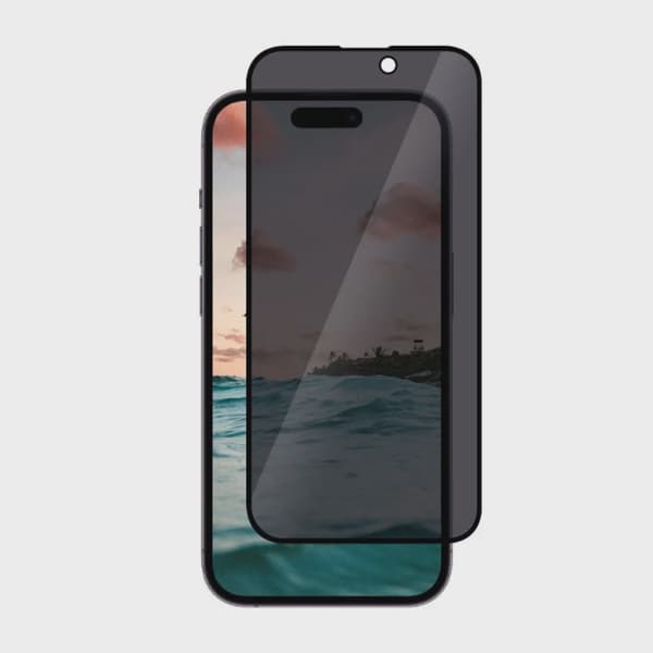 Screen Protector Privacy Tempered Glass iPhone 15 Pro Max Velos (eco)