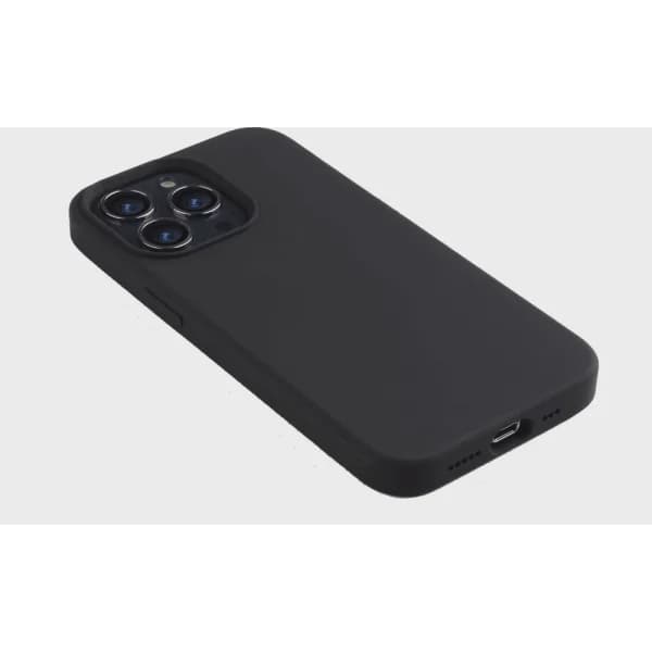 Melkco Silicone Case iPhone 13 Pro - Svart