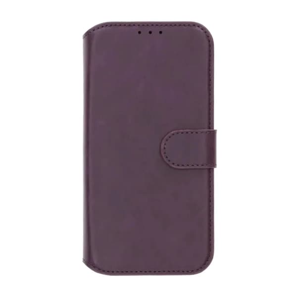 RV Magnetic Wallet Case iPhone 17 Pro Dark Cherry