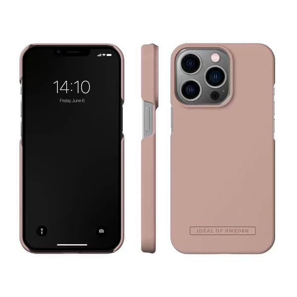 iDeal iPhone 14 Pro Seamless Skal – Blush Pink