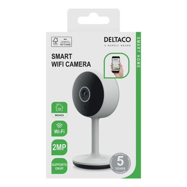Smart WiFi Camera with 2MP and Motion Detection