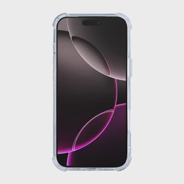 Shockproof Phone Case for iPhone 17 Pro Max - Transparent