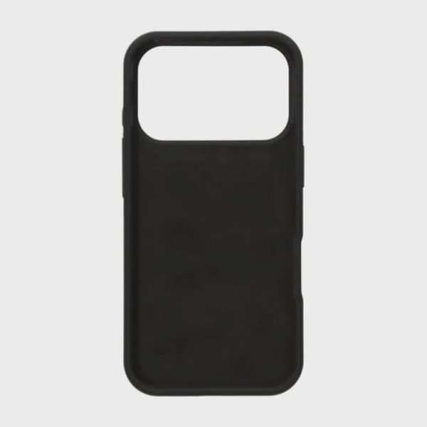 Soft Silicone Case for iPhone 17 Pro - Black