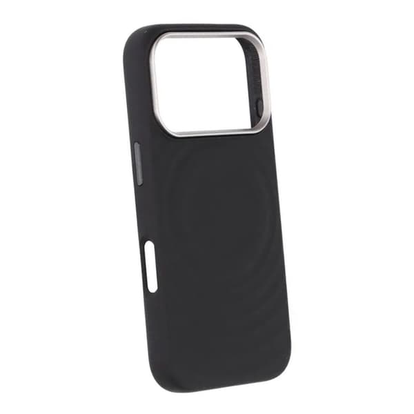Silicone Mobile Case with Magsafe for iPhone 17 Pro - Black