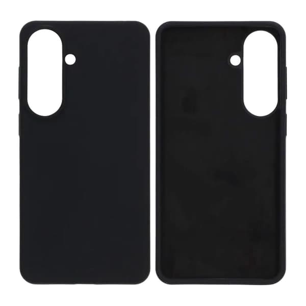 Silicone Mobile Case for Samsung Galaxy S26 Plus - Black