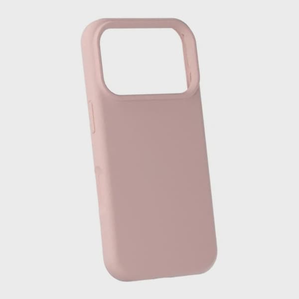 Soft Silicone Case for iPhone 17 Pro - Sand Pink