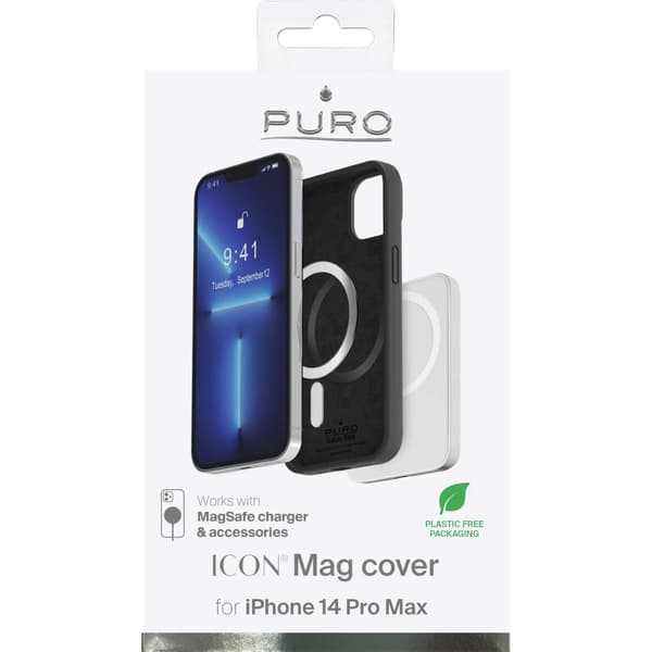 iPhone 14 Pro Max Icon Mag, Black