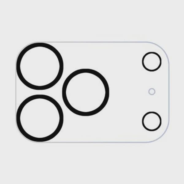 Camera Protection Tempered Glass for iPhone 17 Pro