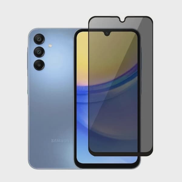 Screen Protector Privacy Tempered Glass Samsung Galaxy A16 (environment)