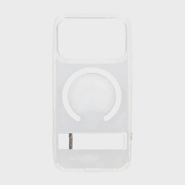 Phone Case with Stand for iPhone 17 Pro Max - Transparent