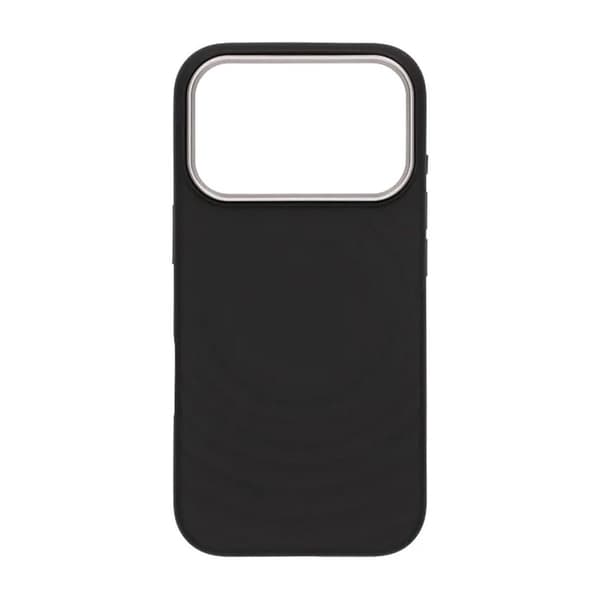 Silicone Mobile Case with Magsafe for iPhone 17 Pro - Black