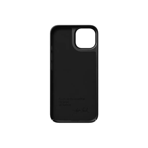 Nudient iPhone 14 Skal Thin Case MagSafe Ink Black