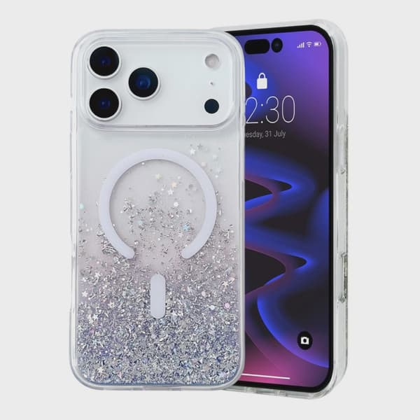 Glitter Case with MagSafe for iPhone 17 Pro Max - Purple
