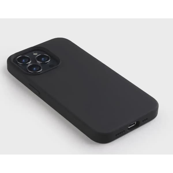 Melkco Silicone Case iPhone 13 Pro -Svart