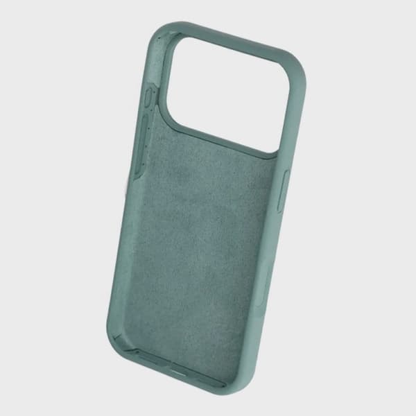 Soft Silicone Case for iPhone 17 Pro - Green