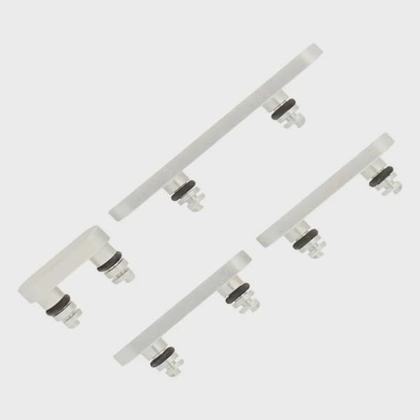 Knappsats för iPhone 17 Pro och 17 Pro Max - Silver