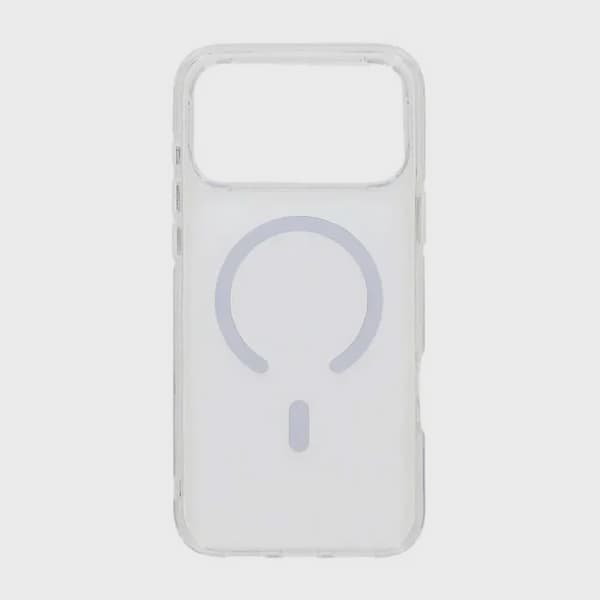 MagSafe Case for iPhone 17 Pro Max - White Transparent