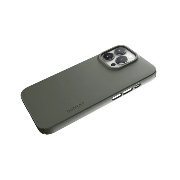 Nudient iPhone 13 Pro Skal Thin Case V3 MagSafe Pine Green