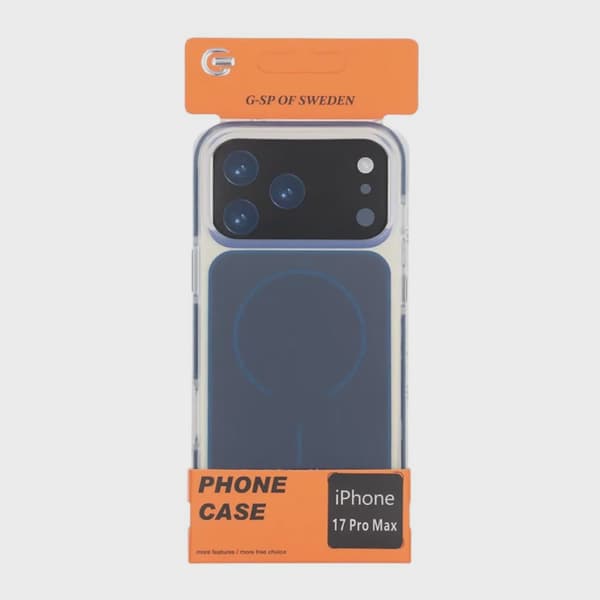 TPU Bumper Case with Magsafe for iPhone 17 Pro Max - Blue