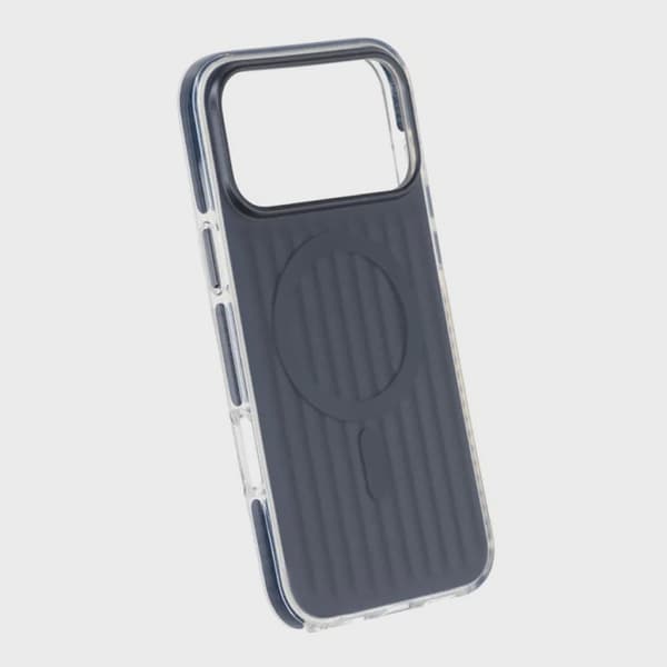 Corrugated Magsafe Case for iPhone 17 Pro Max - Dark Blue