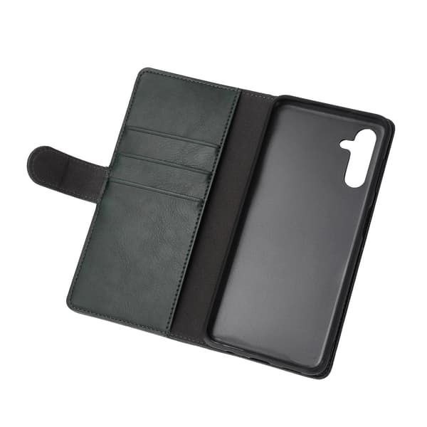 Essentials Samsung Galaxy A13 5G PU wall,Grön