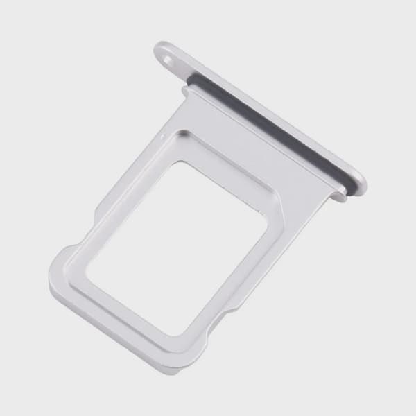 Simkortshållare Dual SIM för iPhone 17 Pro - Silver