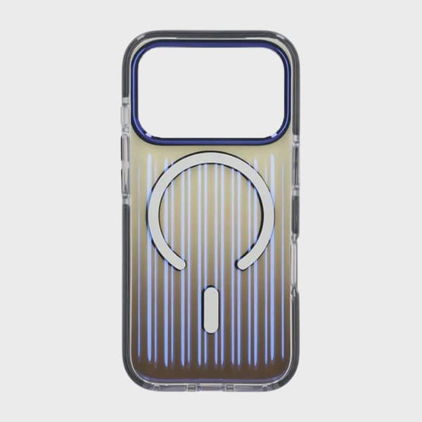 Corrugated MagSafe Case for iPhone 17 Pro Max - Gradient Black