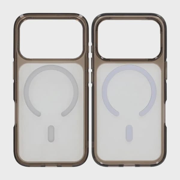 TPU Magsafe Case for iPhone 17 Pro Max - Black Transparent