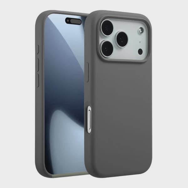 Rvelon Silicone Case MagSafe for iPhone 17 Pro - Grey