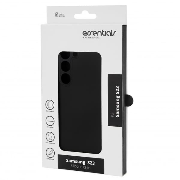 Essentials Protective Silicone Case for Samsung Galaxy S23