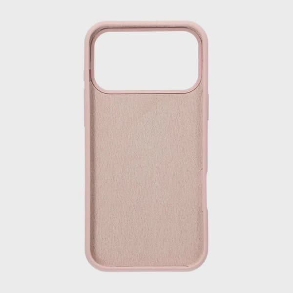 Soft Silicone Case for iPhone 17 Pro Max - Sand Pink