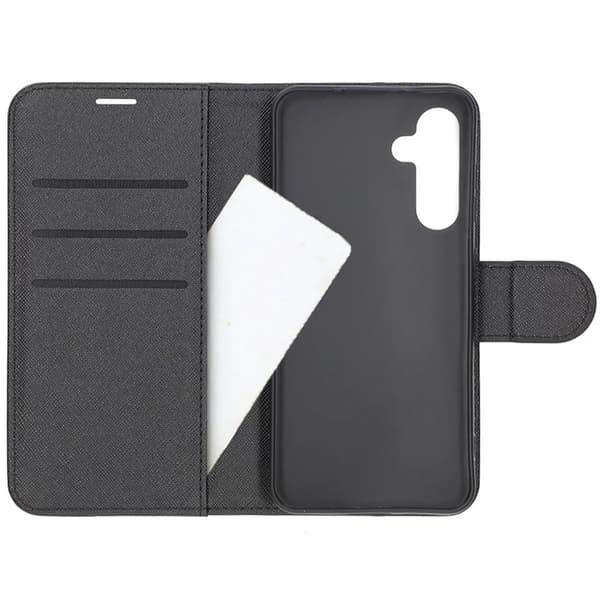 Samsung Galaxy S24 Wallet Case with Stand - Black
