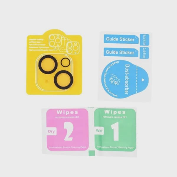 Camera Protector Tempered Glass for iPhone 15/15 Plus