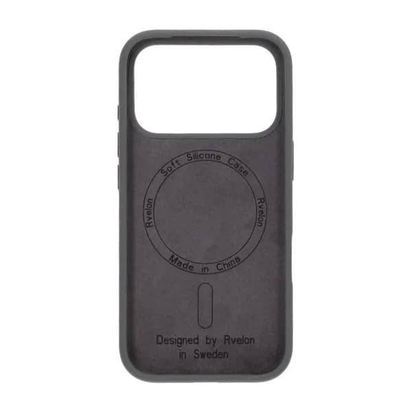 iPhone 17 Pro Max Case - Silicone With Magsafe Rvelon Grey