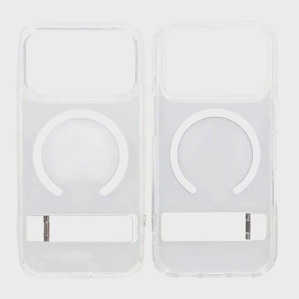 Phone Case with Stand for iPhone 17 Pro - Transparent