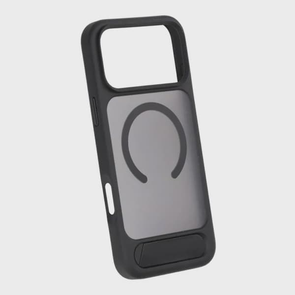 Phone Case with Stand for iPhone 17 Pro - Black